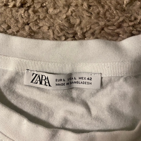 Mens Zara Short Sleeve Stripes Tee - Picture 3 of 3